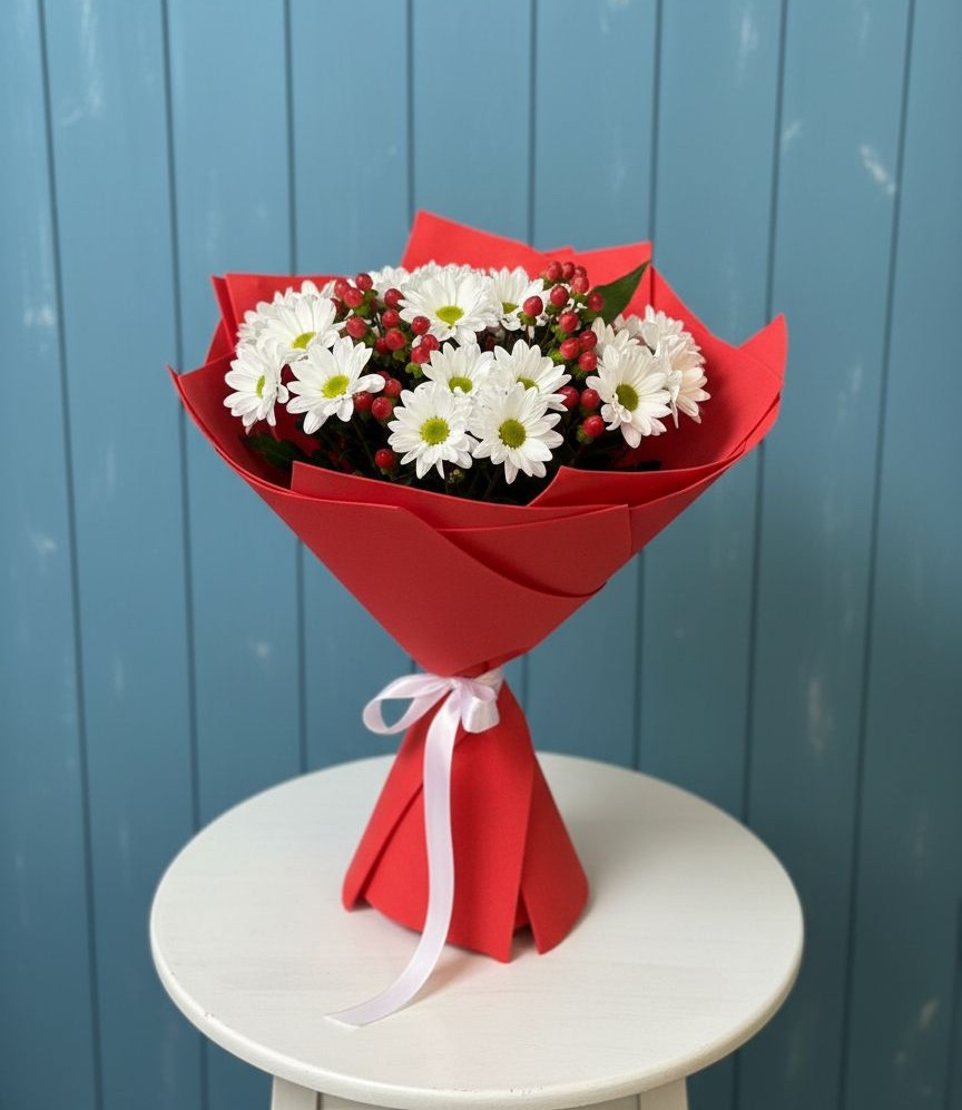 Букет цветов из: Хризантемы в Восходе Республики Крым