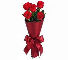Букет 5 Красных роз Эдлесс Лав в Восходе Республики Крым