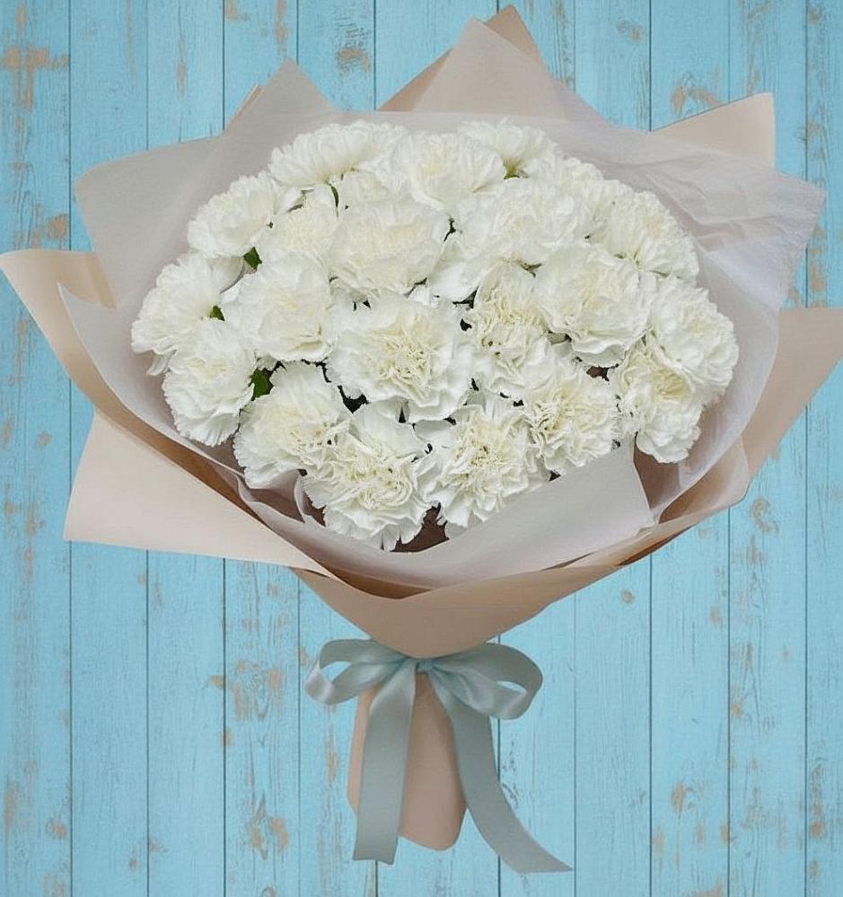 Букет цветов из: Гвоздики в Восходе Республики Крым