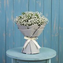 Букет цветов из:  Гипсофила в Восходе Республики Крым