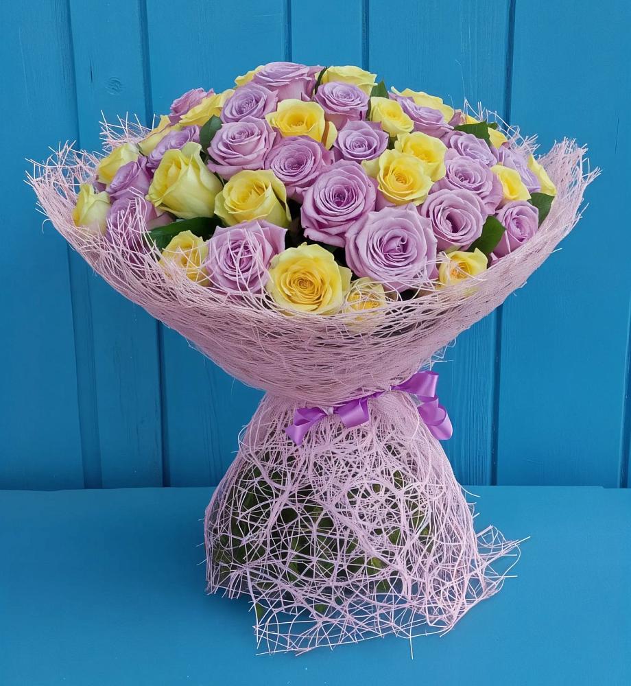 Букет 101 Волшебный Миг в Восходе Республики Крым