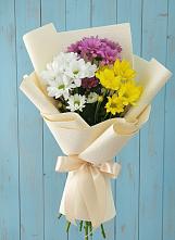 Букет цветов из:  Хризантемы #REPLACE_PRED# Восходе Республики Крым