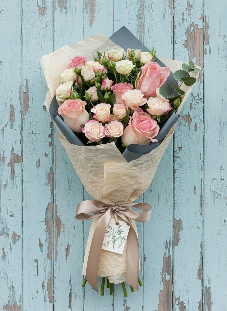 Букет цветов из: Розы в Восходе Республики Крым