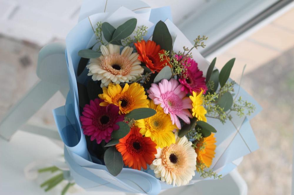 Букет цветов из: Герберы в Восходе Республики Крым