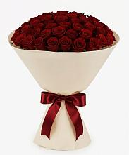 Букет 101 Бордовая роза Блэк Бакарра в Восходе Республики Крым