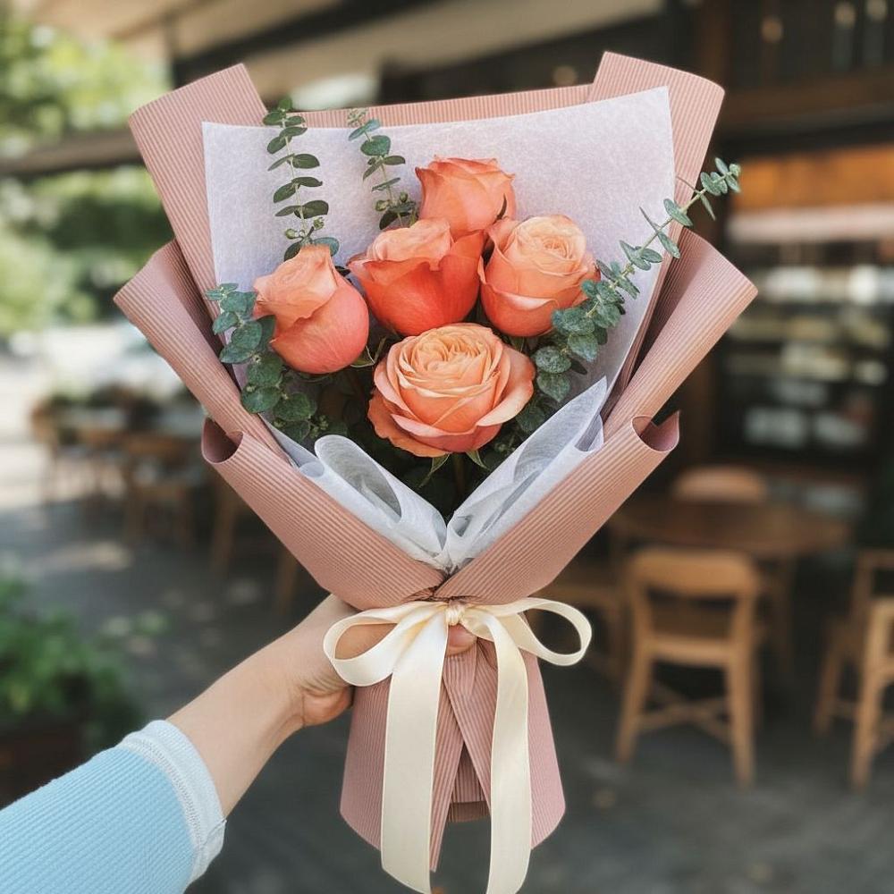 Букет цветов из: Розы в Восходе Республики Крым