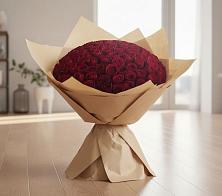 Букет 101 Красная роза в Восходе Республики Крым