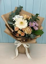 Букет цветов из:  Герберы и Хризантемы в Восходе Республики Крым