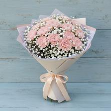 Букет цветов из:  Гвоздики в Восходе Республики Крым