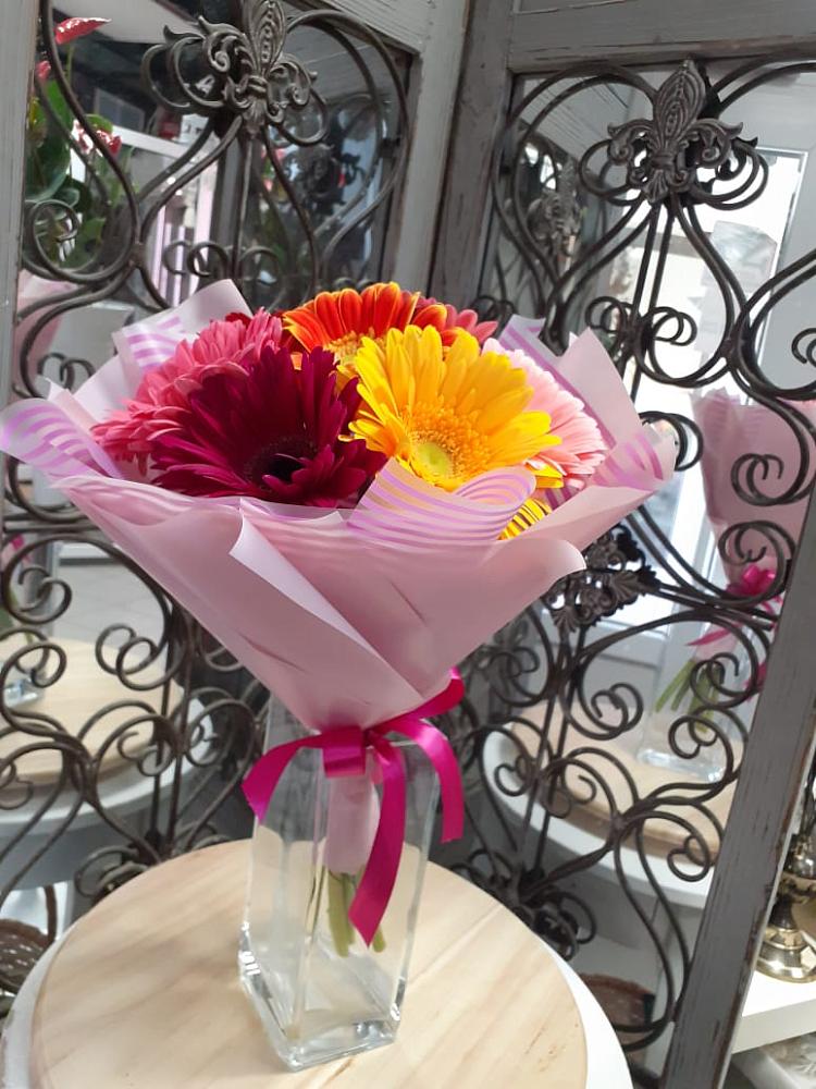 Букет цветов из: Герберы в Восходе Республики Крым