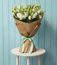 Букет цветов из:  Лизиантусы #REPLACE_PRED# Восходе Республики Крым