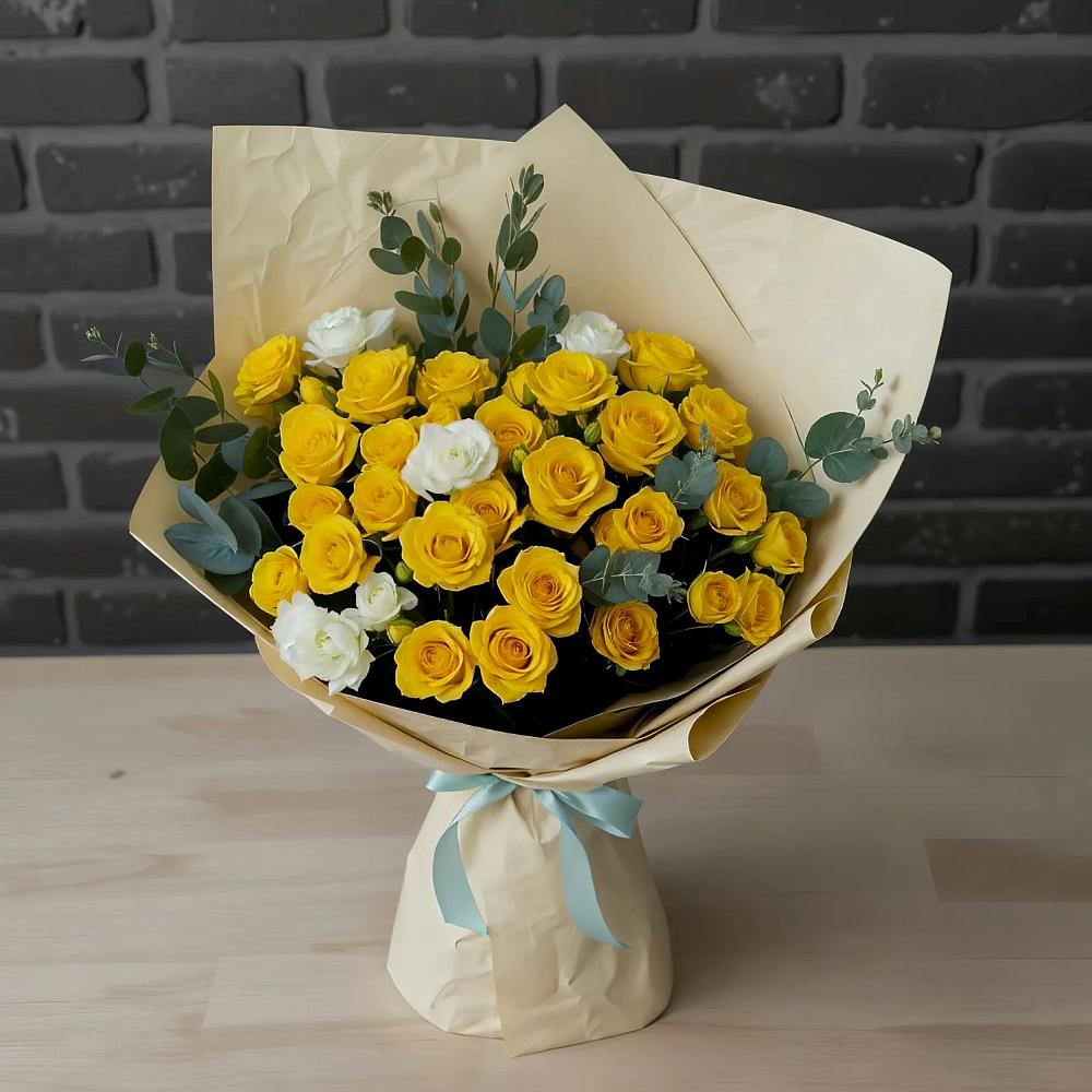 Букет цветов из: Розы в Восходе Республики Крым