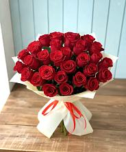 Букет 29 Красных роз в Восходе Республики Крым