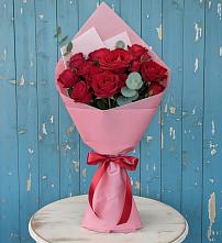 Букет цветов из:  Розы в Восходе Республики Крым
