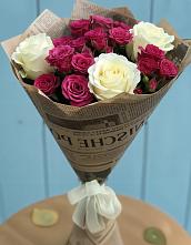 Букет цветов из:  Розы в Восходе Республики Крым