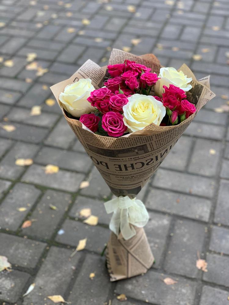 Букет цветов из: Розы в Восходе Республики Крым