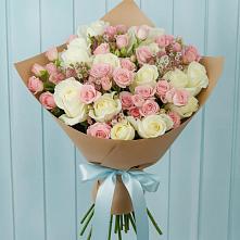 Букет цветов из:  Розы #REPLACE_PRED# Восходе Республики Крым